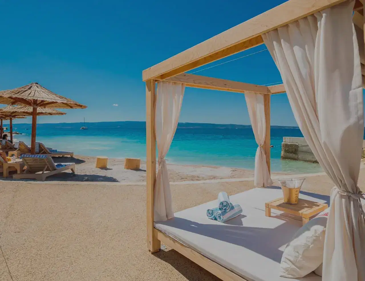 Croatia bachelorette beach club package
