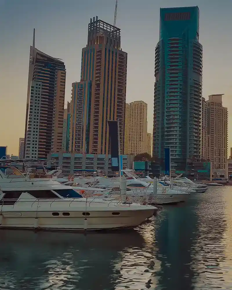Dubai group travel yacht party package
