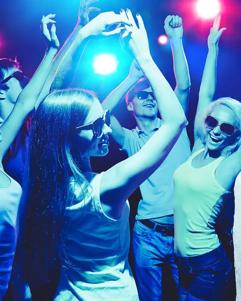 Goa group travel models dinner package